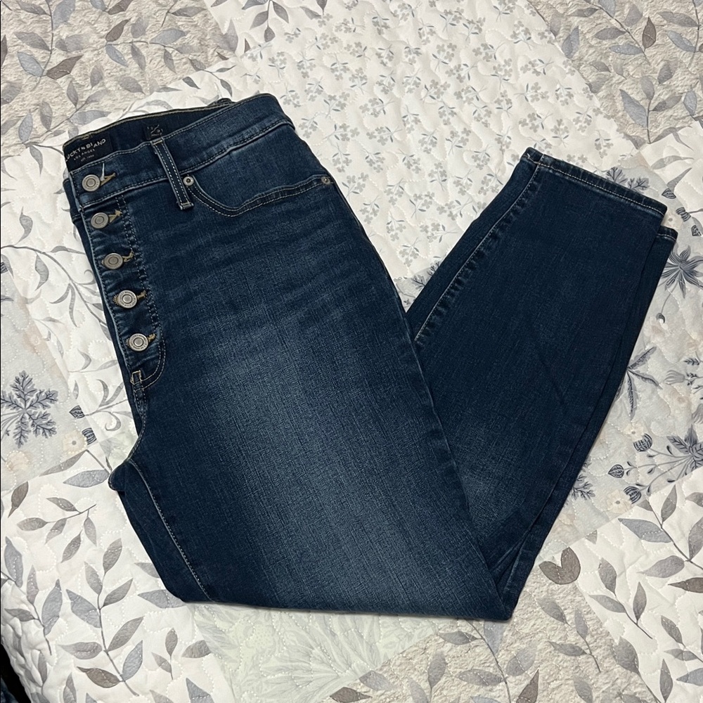 Lucky Brand High Rise Dark Indigo Jeans